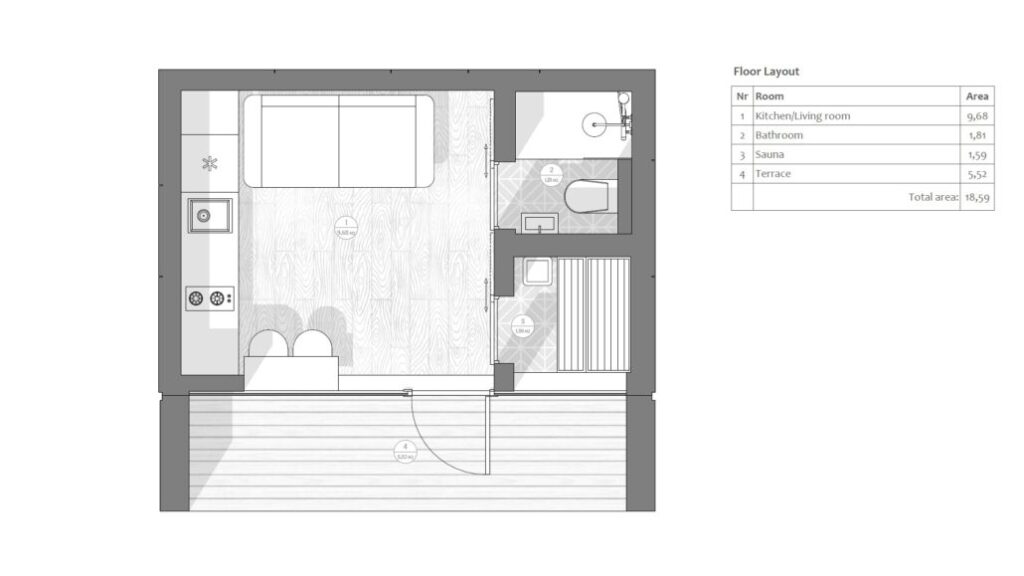 TinyHouse_BlackMond_Furniture_Skizze_01